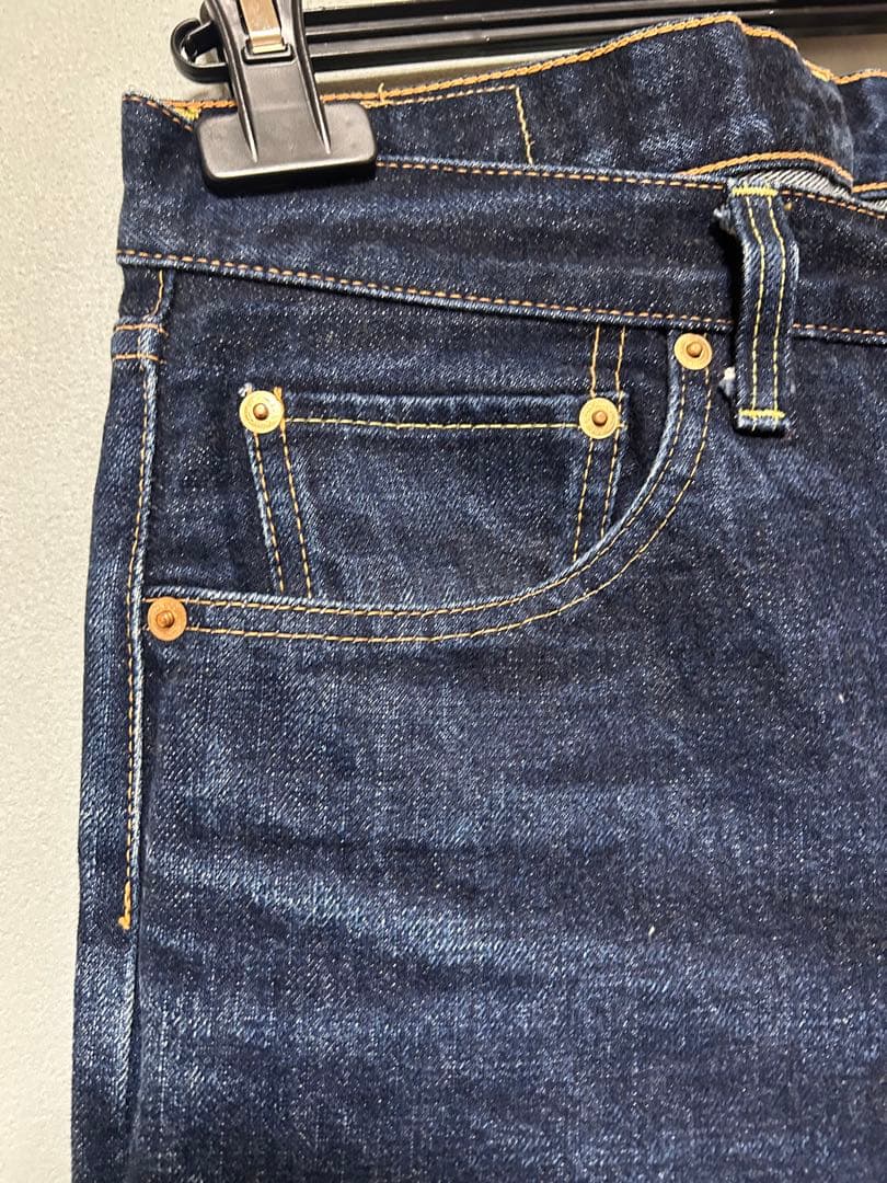 【美品】 BONCOURA ボンクラ デニムパンツ ジーンズ インディゴ 32