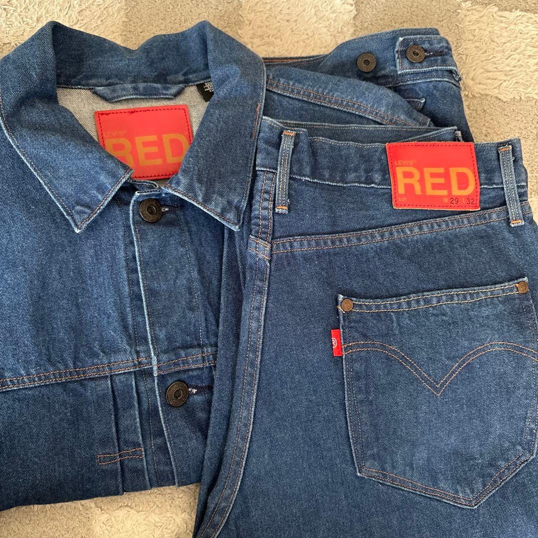 levi's RED セットアップ　トラッカージャケット　パンツ