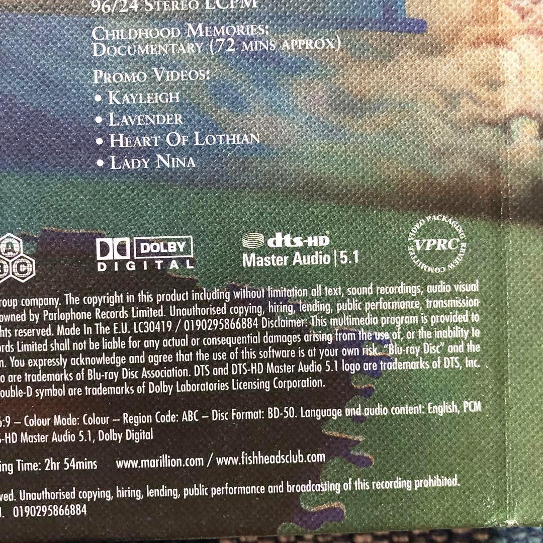 サイン入り Misplaced Childhood Marillion 4CD