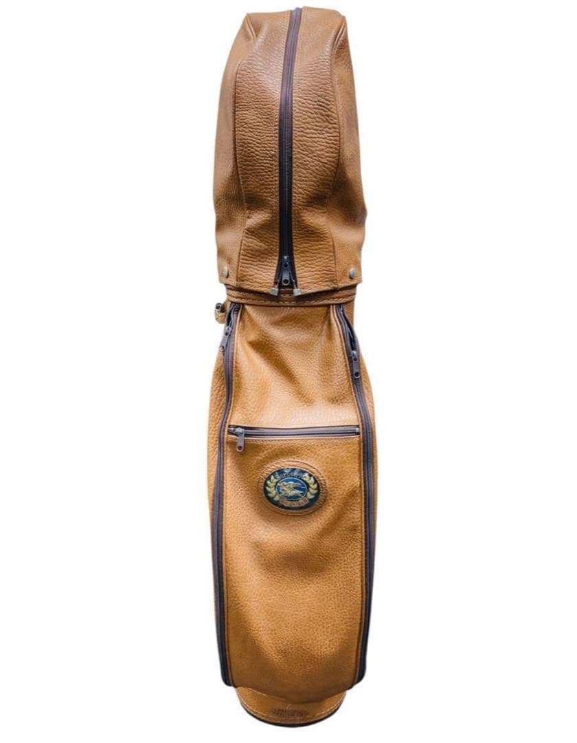 稀少品！Burberry バーバリー キャディバッグ　レザー ノバチェック