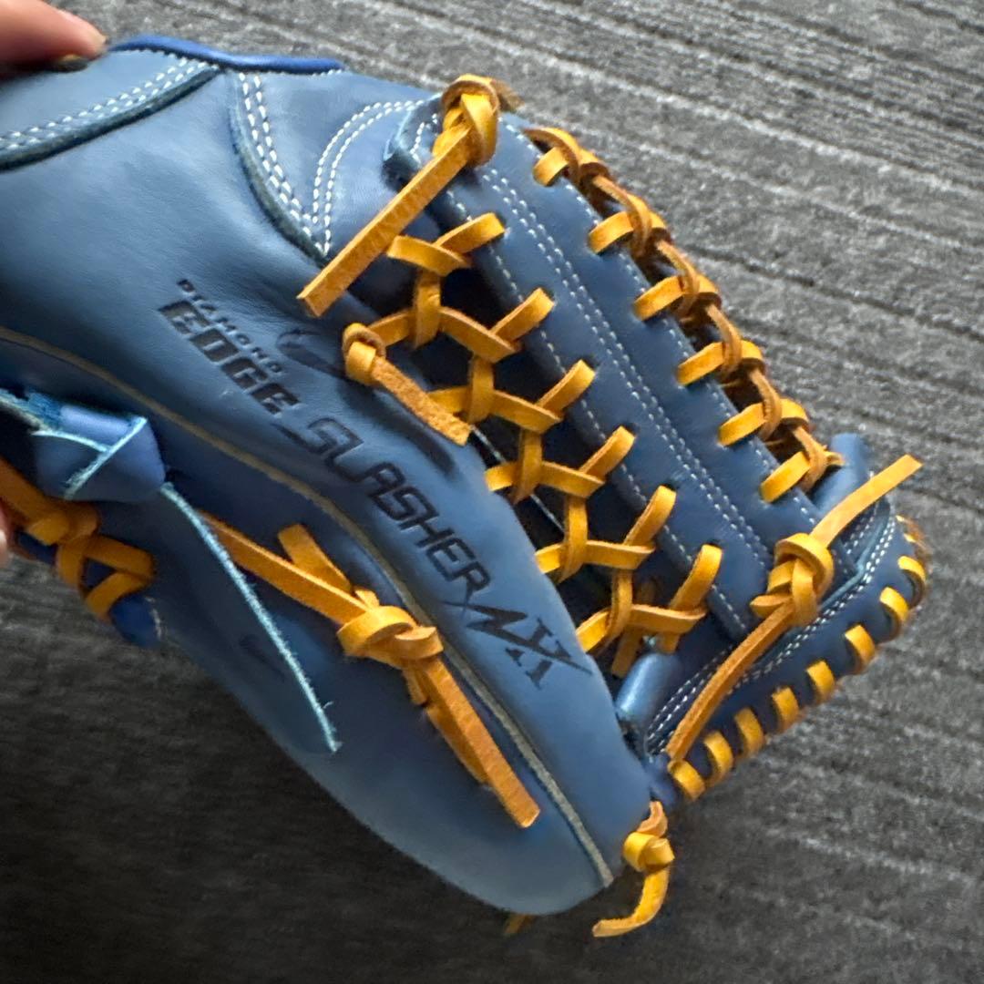 Nike Edge Slasher 軟式グローブ 青