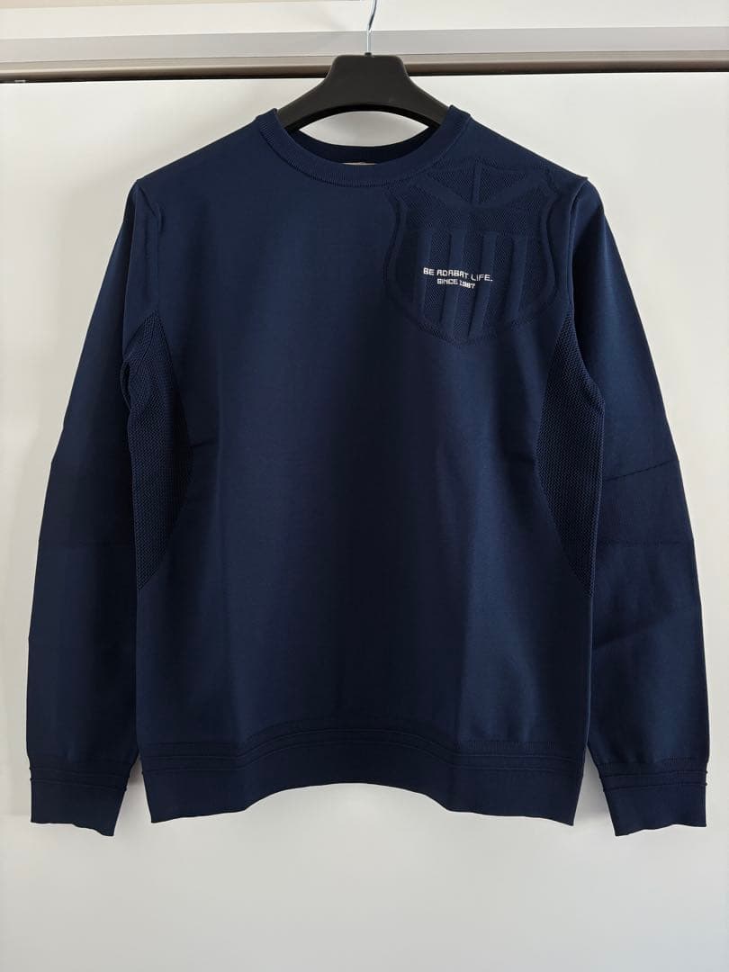 【新品タグ付き】adabat アダバット ゴルフウェア トレーナー 46(M)