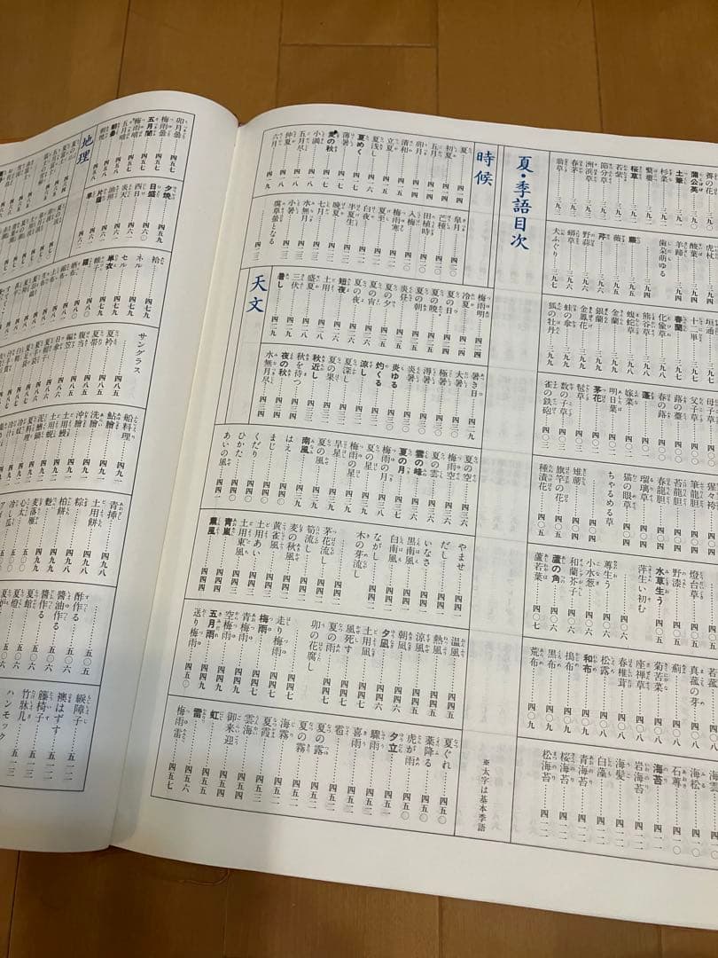 「カラー図説　日本大歳時記　座右版」
