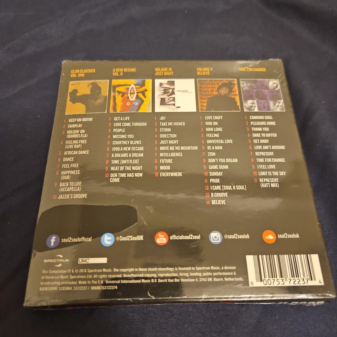 洋楽 SOUL II SOUL 5 CLASSIC ALBUMS