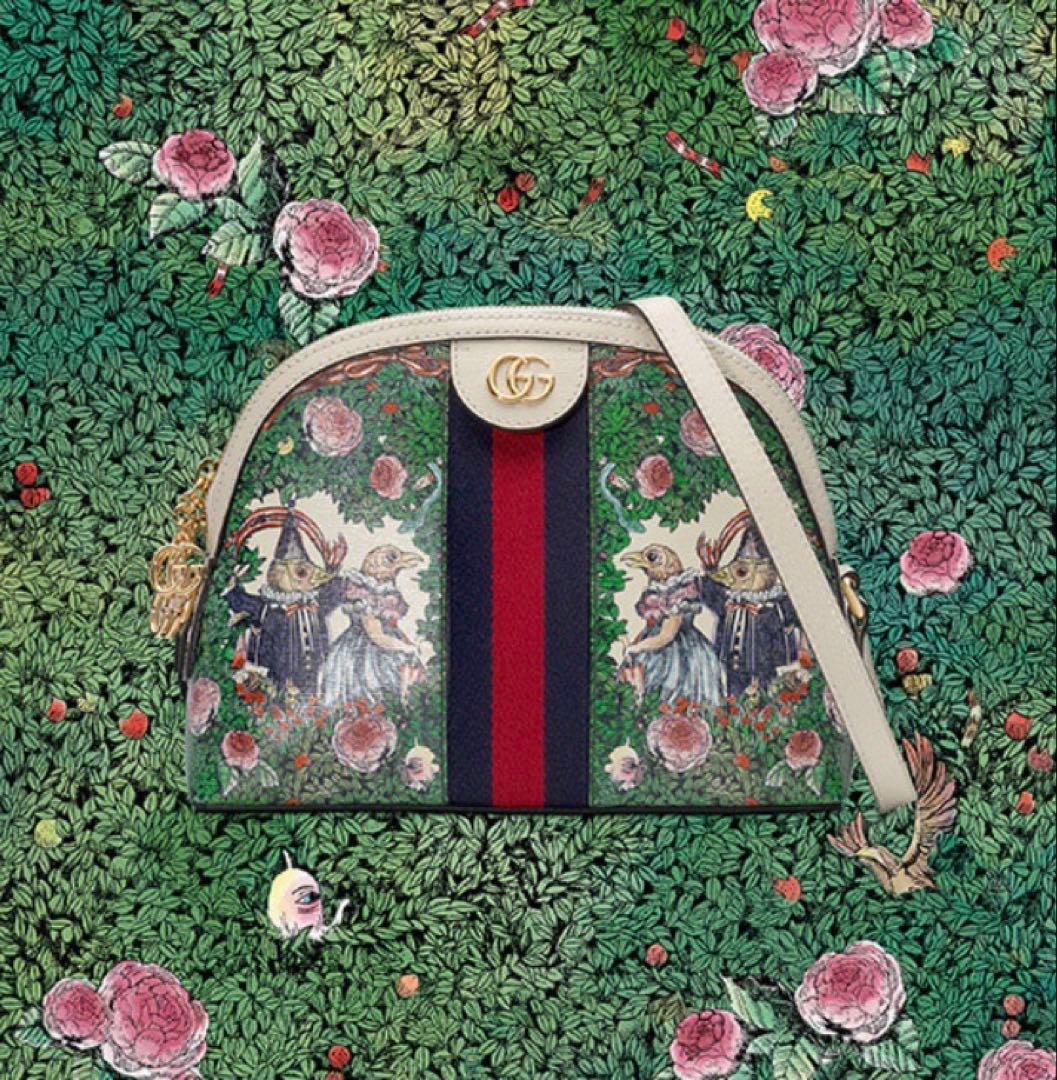 【貴重】GUCCI ヒグチユウコ 初期コラボ ショッパー&ボックス+シール付