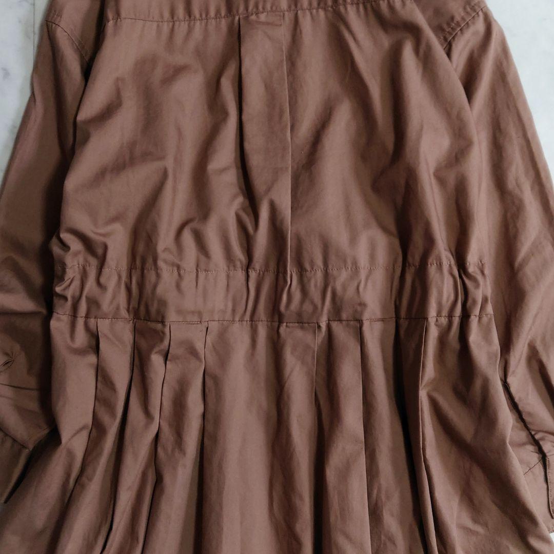 美品♪ アーバンリサーチドアーズ ウエストベルト ロングシャツワンピース 比翼
