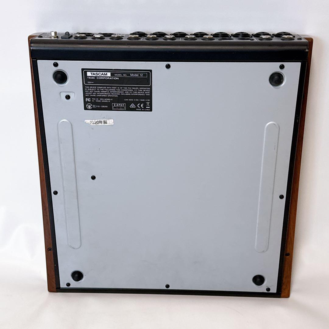 【動作品】TASCAM レコーディングミキサー MODEL12 ケース付属