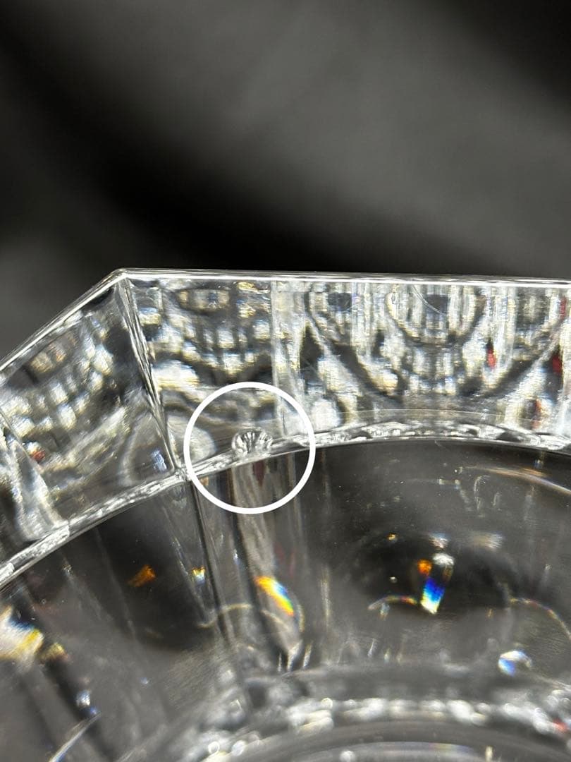 【USED美品】Baccarat バカラ　Edith エディス　花瓶　vase
