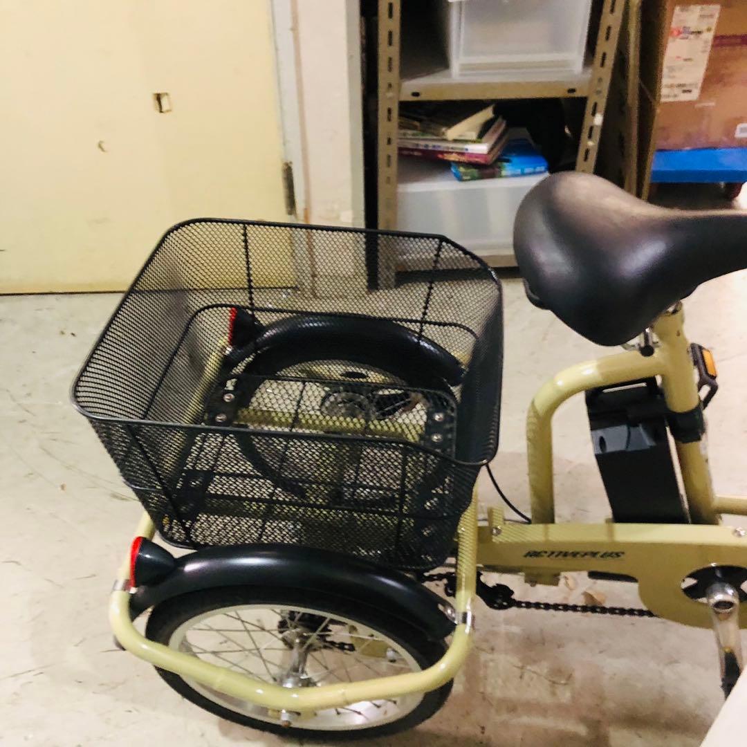 I79 極美品✨ACTIVEPLUS電動自転車 三輪 電動アシスト 充電器付き