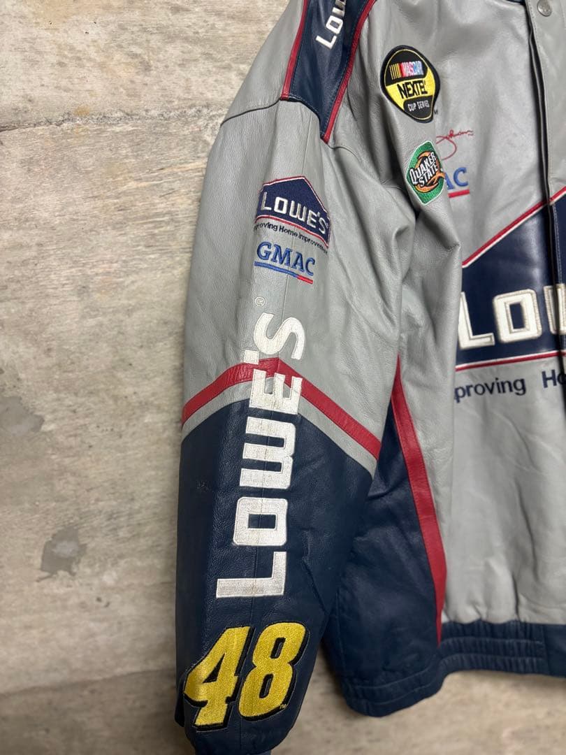 ミ*ト様 LOWE’S NASCAR レーシングジャケット 48番 2XL