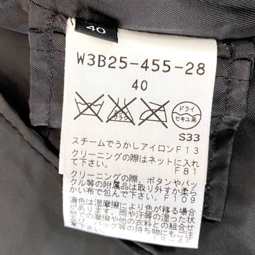 COTOO SHUZO ✨良品✨ショートコート ノーカラー ジャケット ビジュー