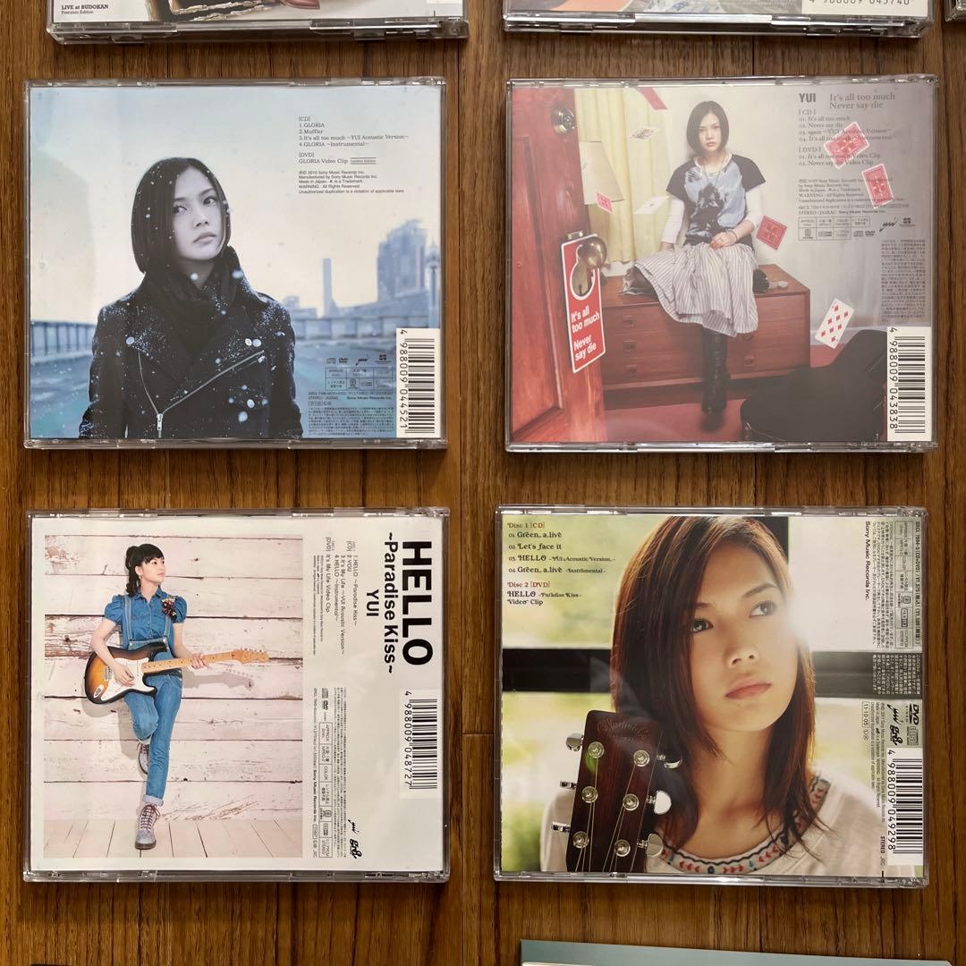 特典付き！YUI CD アルバム初回生産限定盤あり オリジナルステッカー等付き