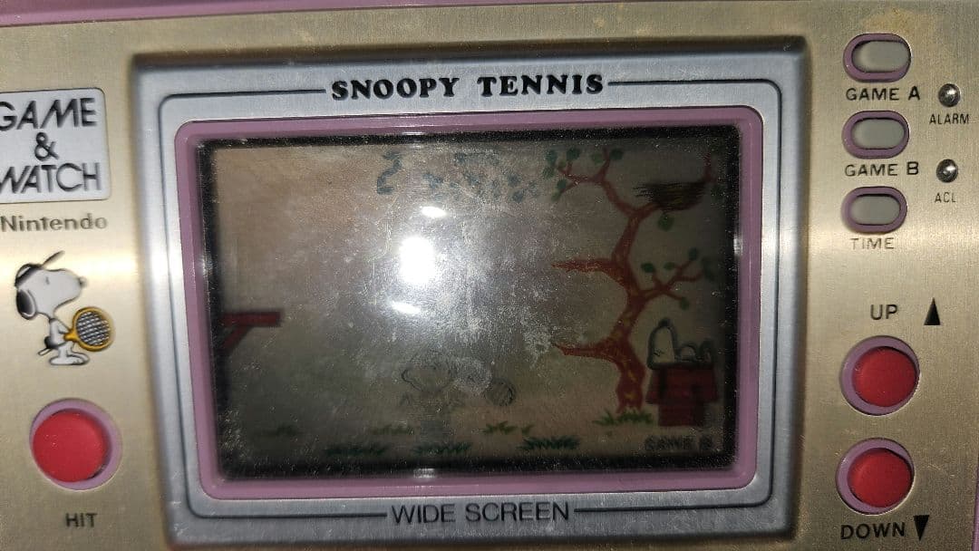 H*H様 Snoopy Tennis　1982 　Nintendo ゲーム&ウォ