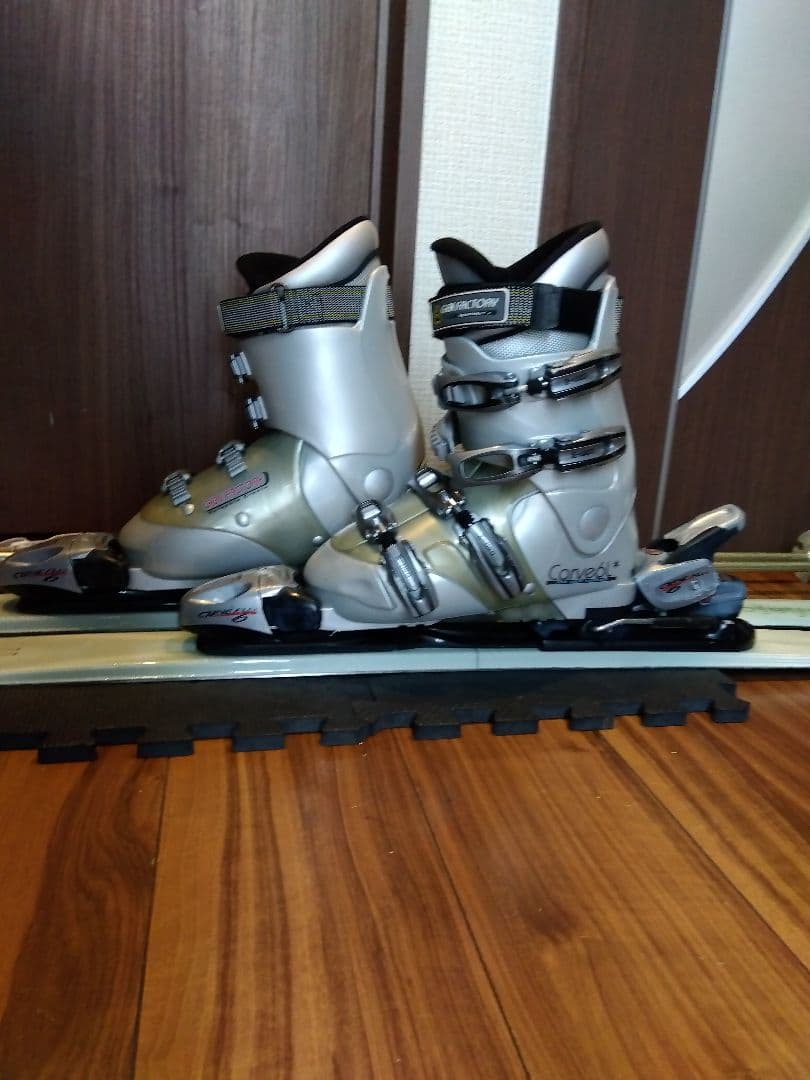 【ハイエンド】 ROSSIGNOL レディース スキーセット メンテ・WAX済✔