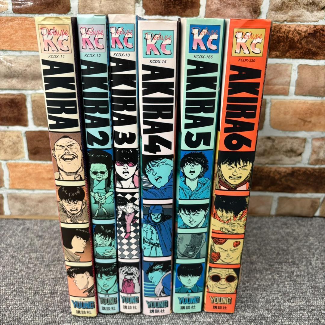 75.AKIRA アキラ 大友克洋 1巻～6巻 全巻セット