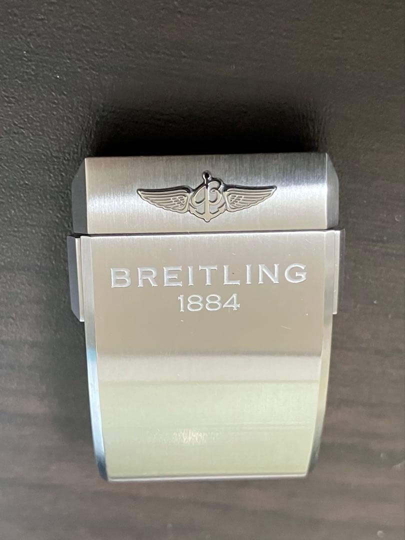 純正 BREITLING ブライトリングクDバックル サテン仕様20ｍｍ美品