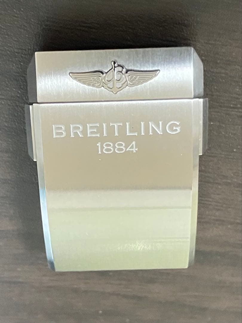 純正 BREITLING ブライトリングクDバックル サテン仕様20ｍｍ美品
