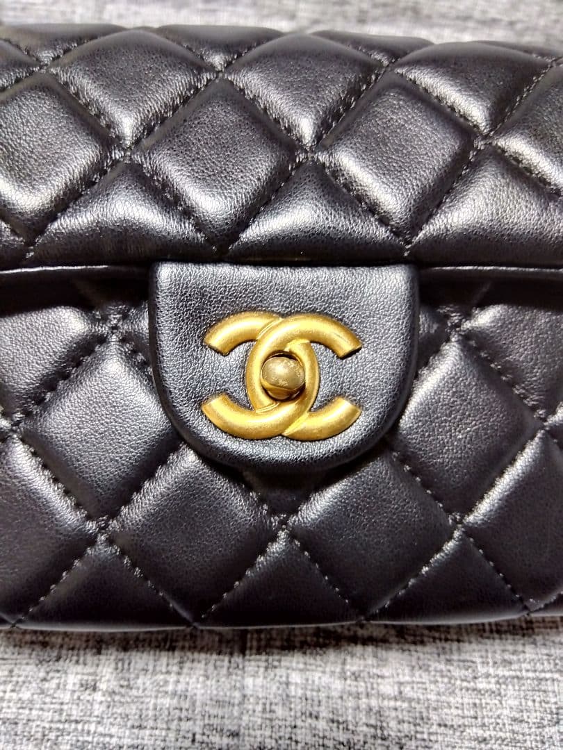 CHANEL ノベルティ バッグ ハンドバッグ ポーチ クラッチ 黒 ブラック