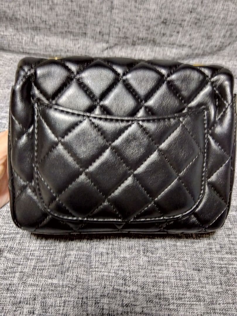 CHANEL ノベルティ バッグ ハンドバッグ ポーチ クラッチ 黒 ブラック