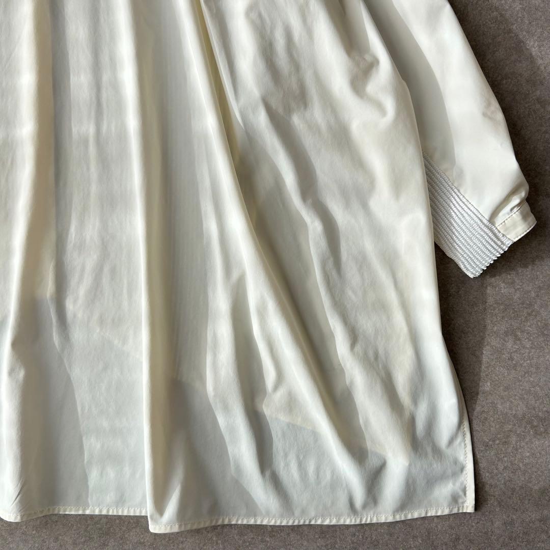 美品✨スペッチオ specchio シャトルプリーツ ワイドシャツ ゆったり