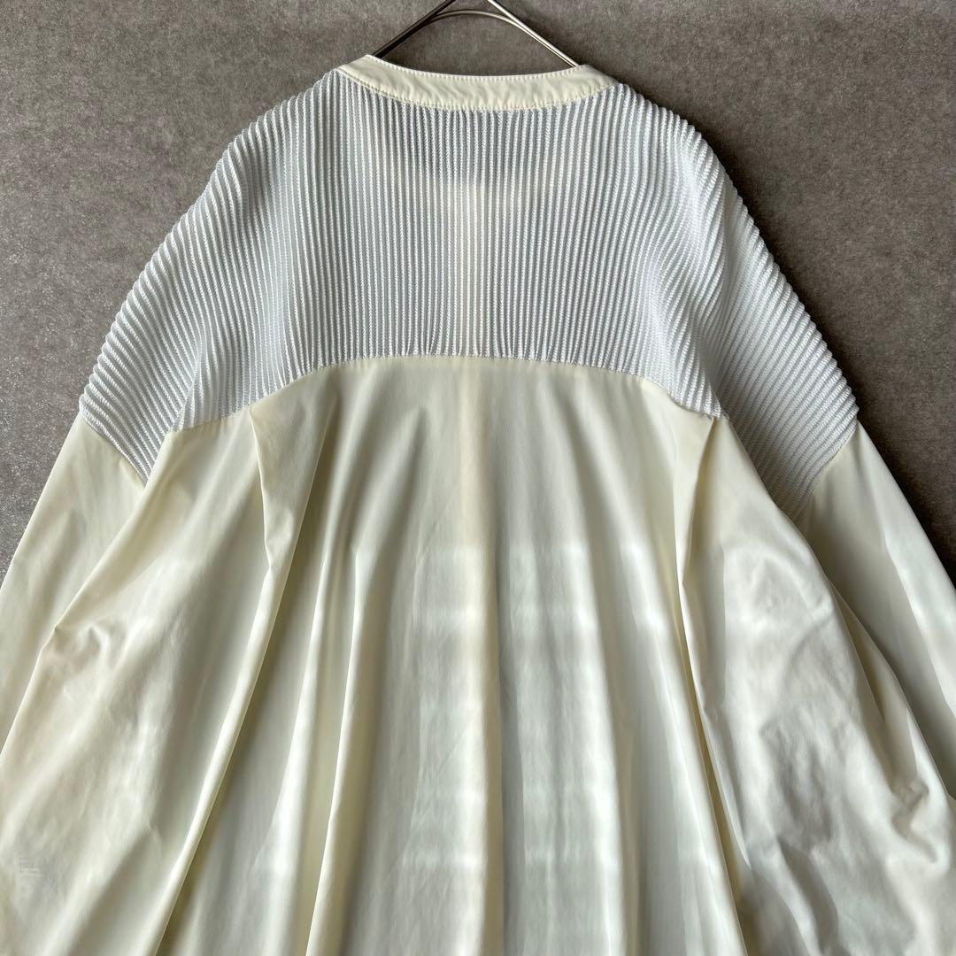 美品✨スペッチオ specchio シャトルプリーツ ワイドシャツ ゆったり