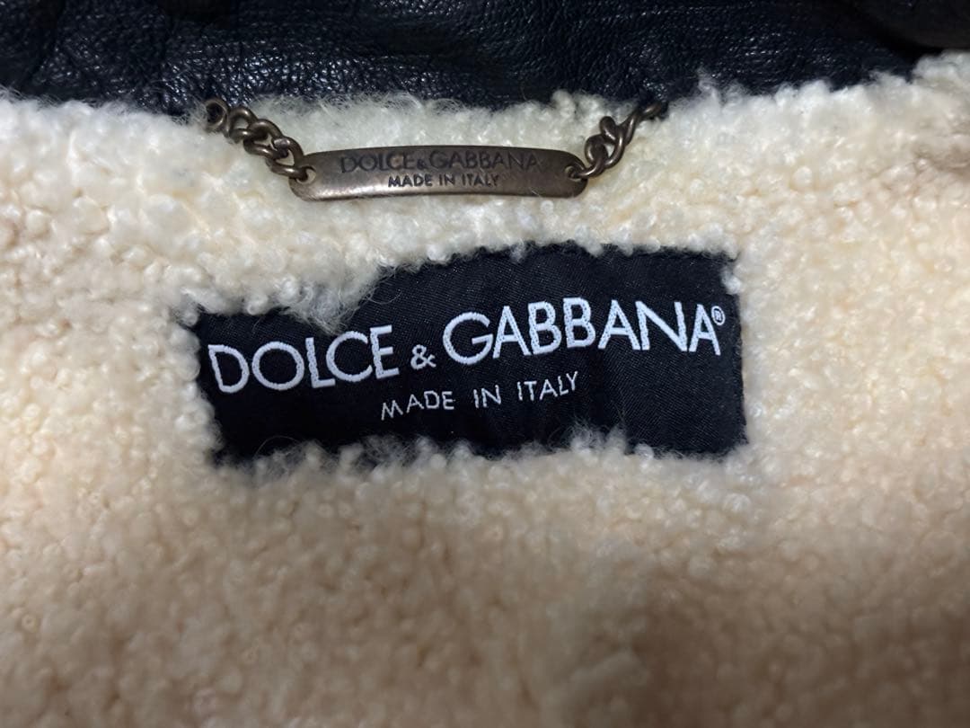Dolce & Gabbana メンズ 革ジャン L~LL