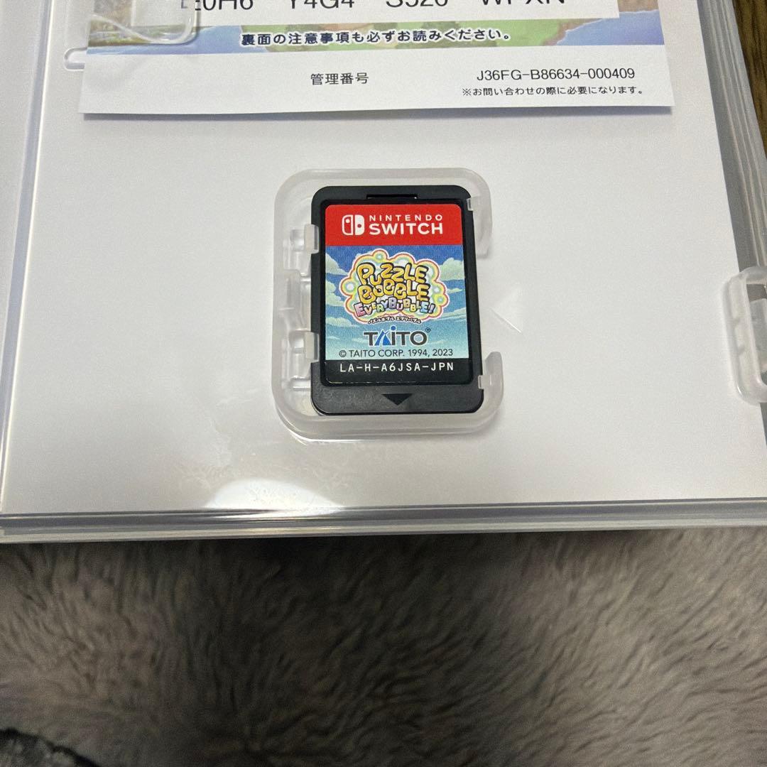 モ*ブ様 Switchソフト4本セット　マリオ　ファンタジーライフ　パズルボブル