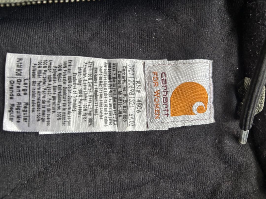 Carhartt カーハート アクティブジャケット　モスグリーンmos