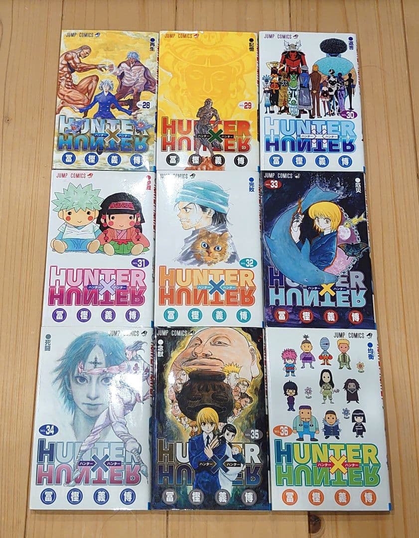ハンターハンター　1〜36巻セット
