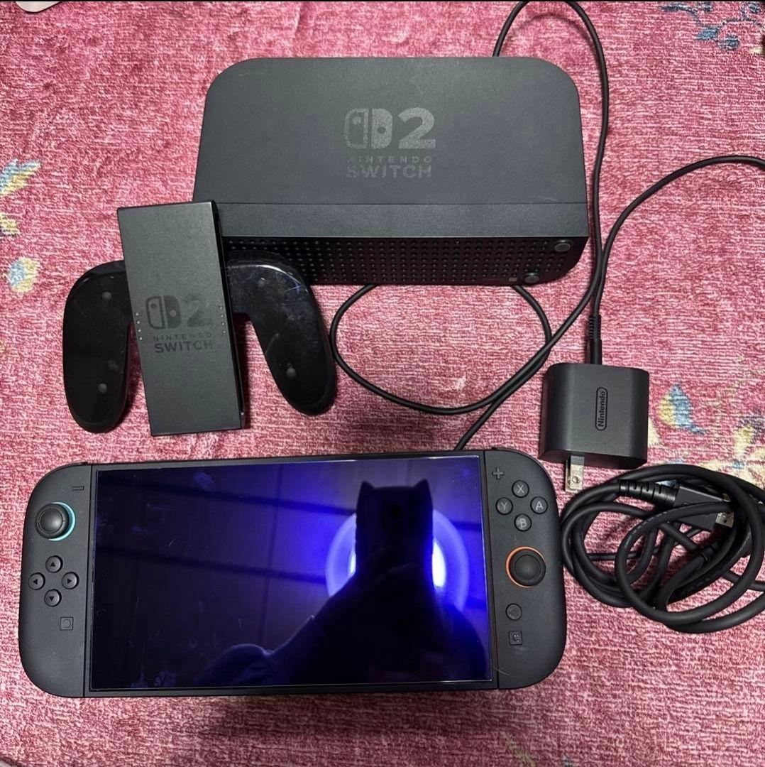 Switch2 本体　中古美品　完備