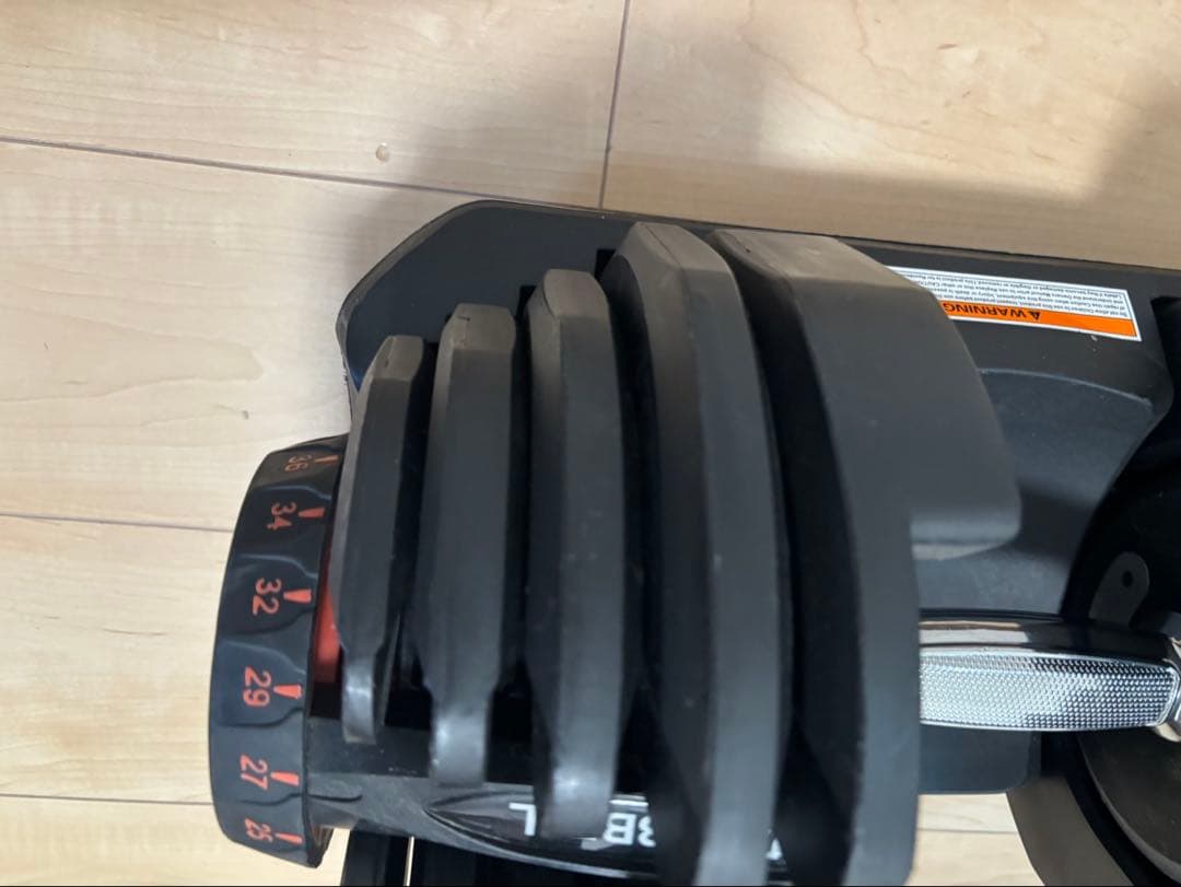 DUMBBELL 可変式ダンベル 40kg 筋トレ dumbbell ②