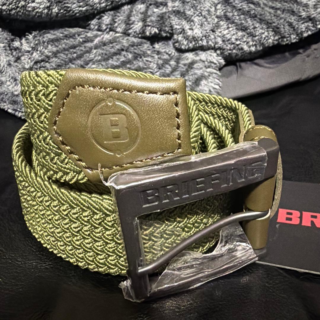 BRIEFING ブリーフィングゴルフ スクエアバックル メッシュベルト　新品