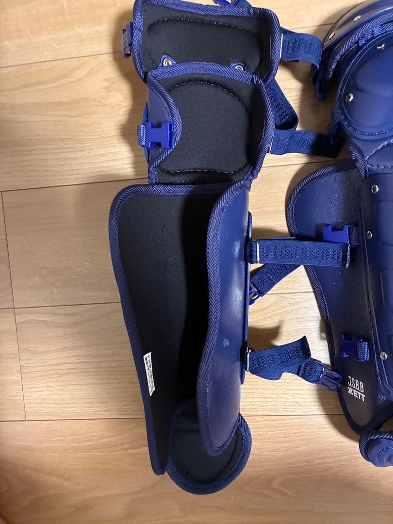 ZETT 少年軟式キャッチャー用防具3点セット ネイビー