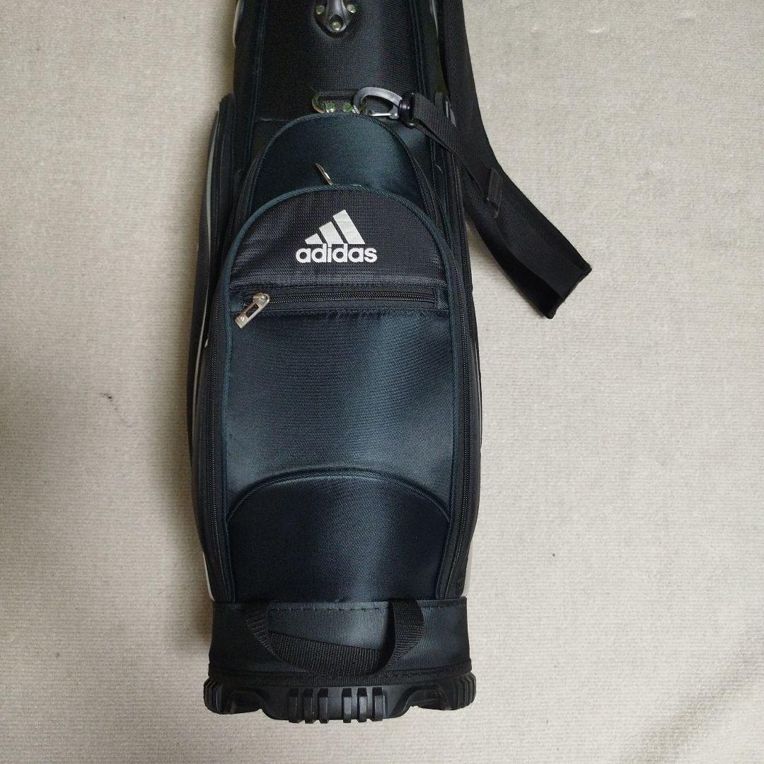 美品　adidas 黒 軽量キャディバッグ　int