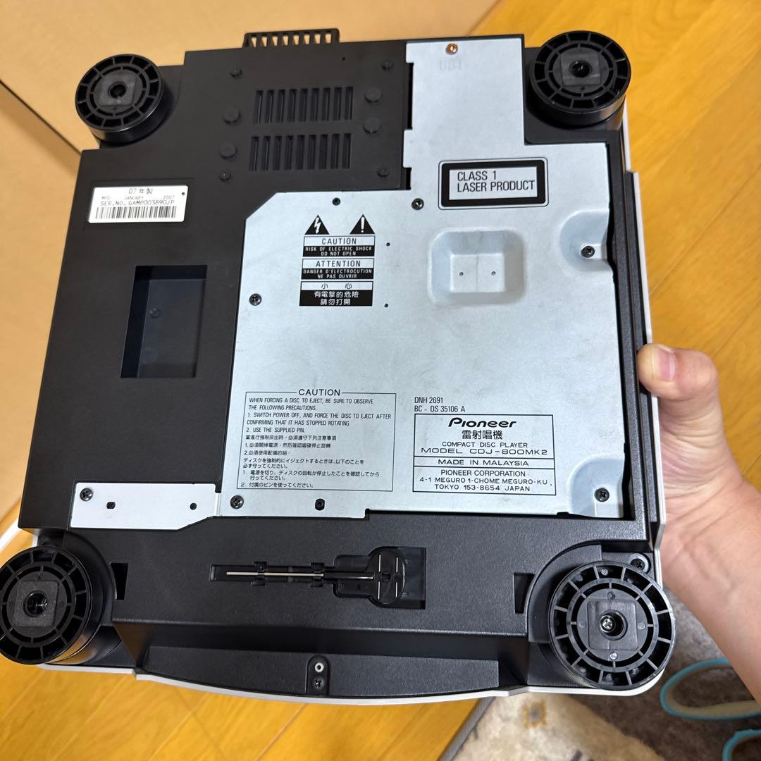 Pioneer CDJ-800MK2 シルバー