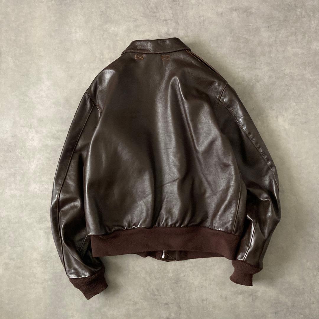 ジャケット・アウター MORGAN A-2 FLIGHT JACKET 44