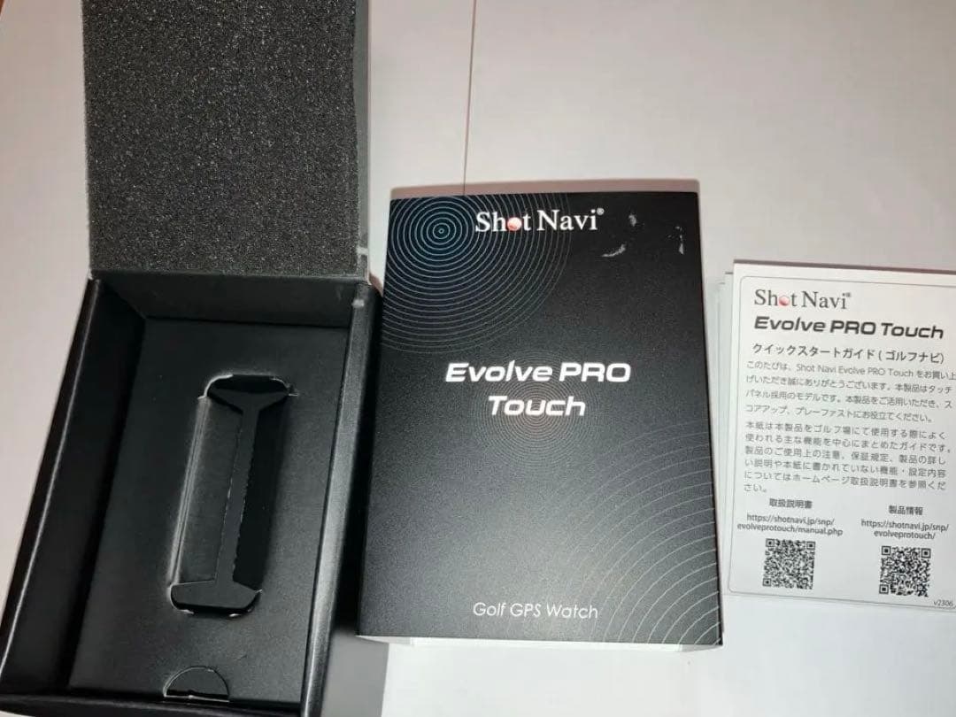 Shot Navi Evolve Pro Touch ゴルフGPSウォッチ