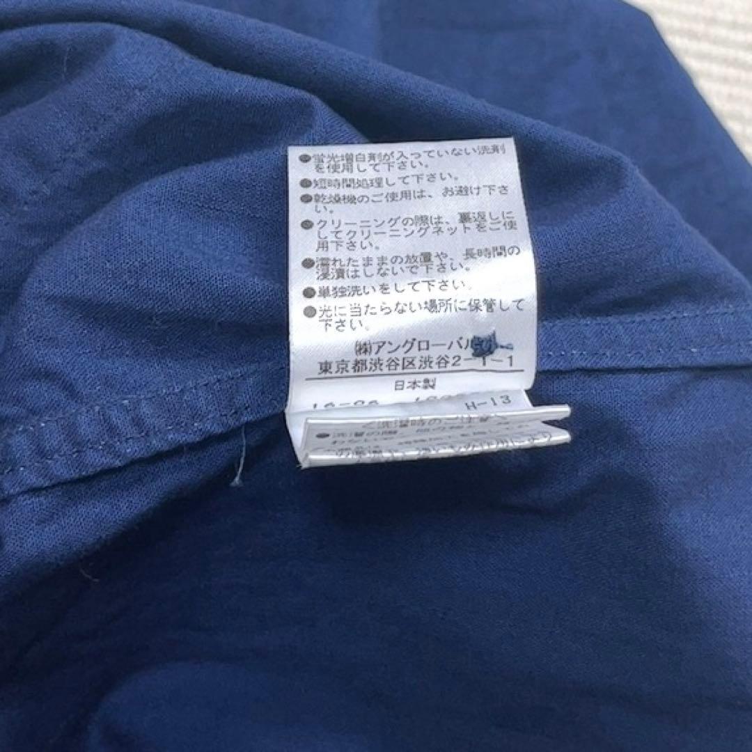 MHL　ハーフボタン シャツワンピース　コットン　日本製　マーガレットハウエル