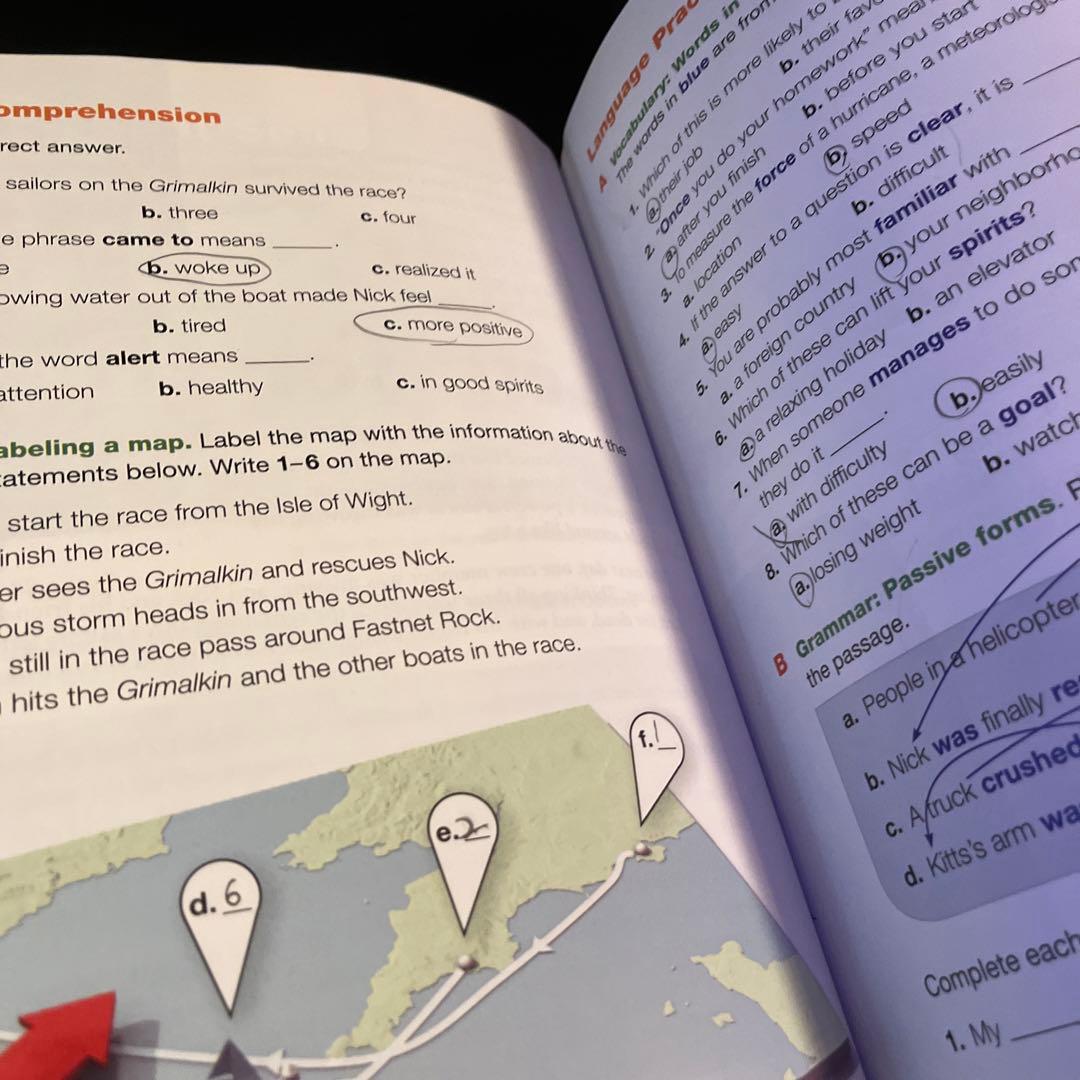 小3で英検準1級テキスト　reading explorer   9冊