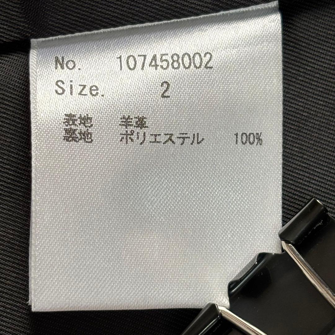 STUDIOUS メンズ ラムレザー ダブル ライダース スチュディオス M