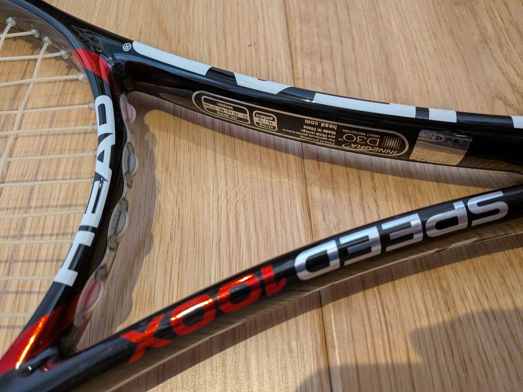 【美品】ヘッド スピード　HEAD SPEED100X テニスラケット　硬式