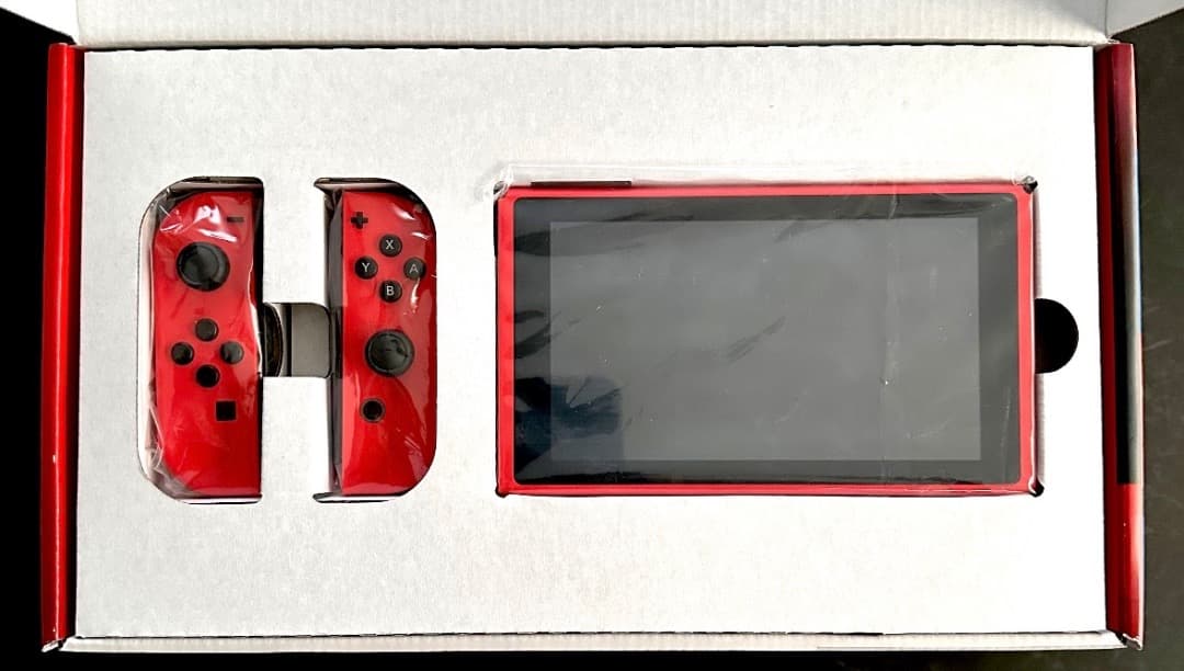 Nintendo Switch 本体 マリオレッド × ブルー セット