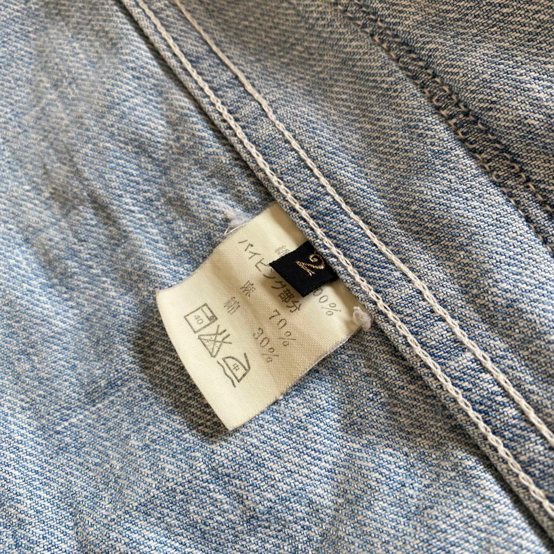 KAPITAL デニムジャケット　ヴィンテージ加工　テーラード　日本製　M