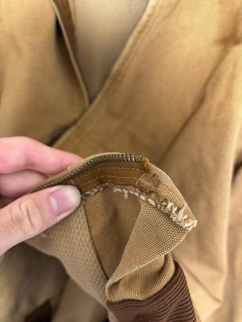 Carhartt ブラウン 訳あり　アクティブジャケット　80〜90年代