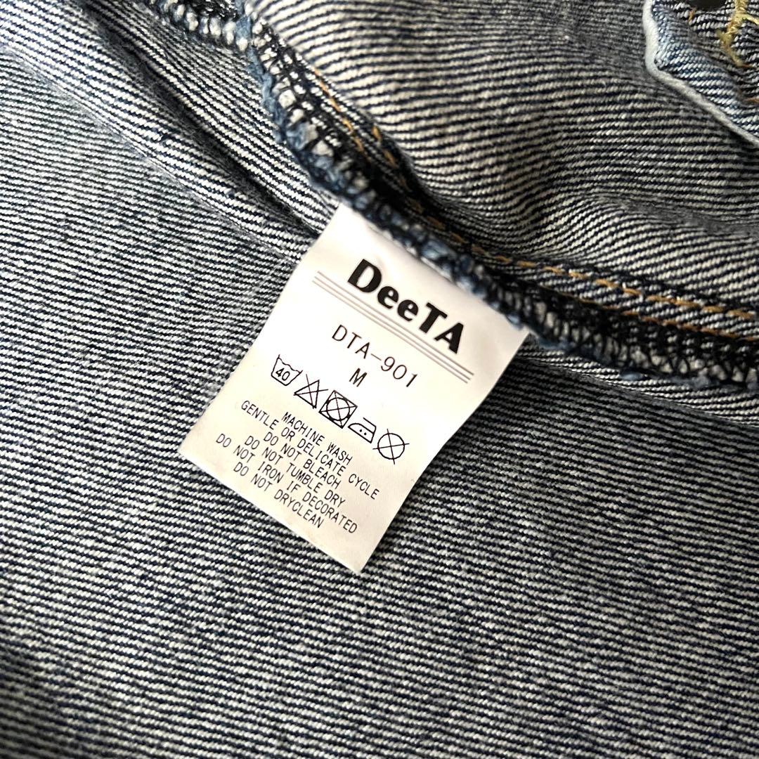 DeeTa ディーティーエー デニムジャケット セルビッチ Mサイズ 赤耳