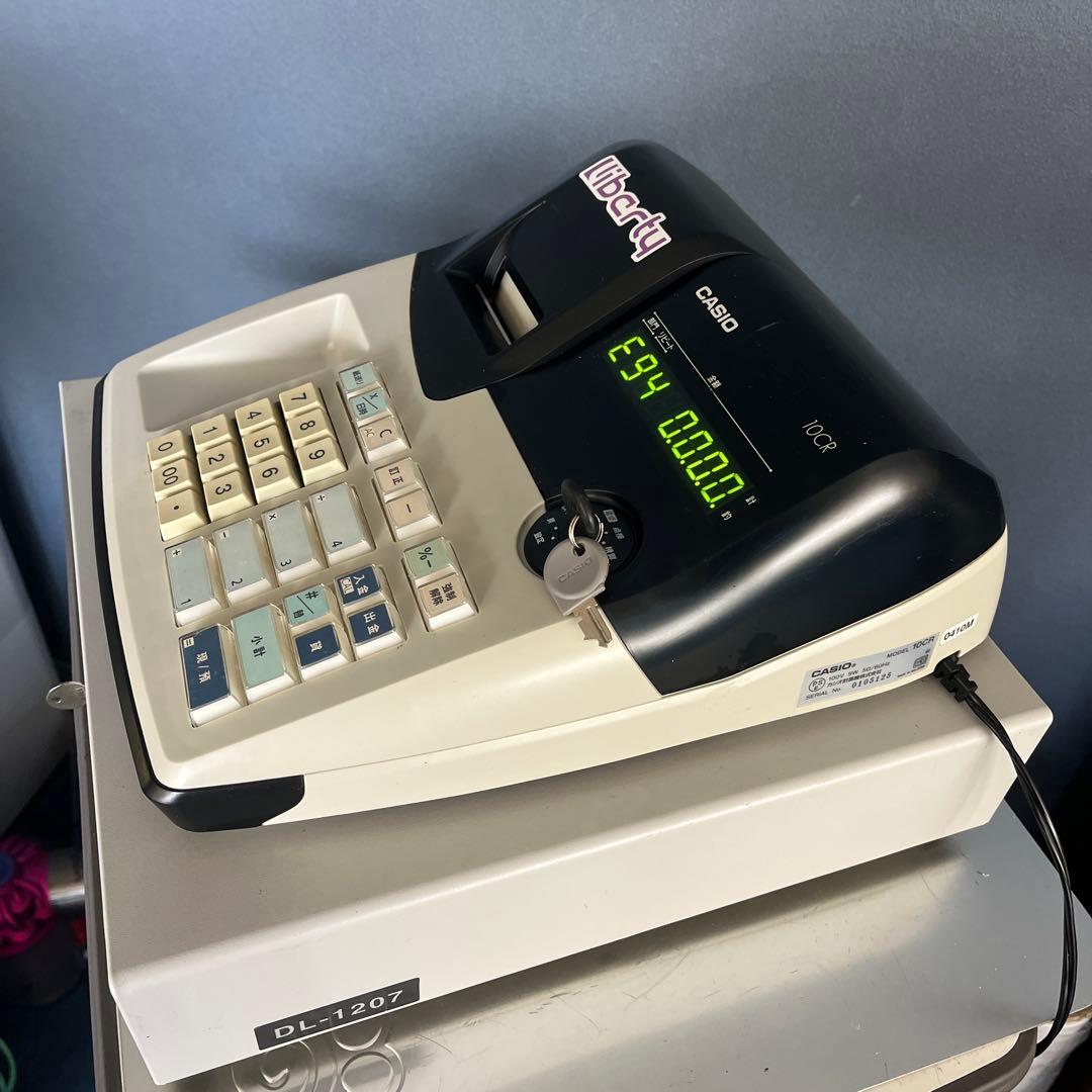 CASIO　カシオ　レジスター　10CR ジャンク品