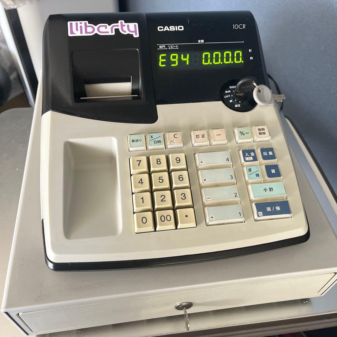 CASIO　カシオ　レジスター　10CR ジャンク品
