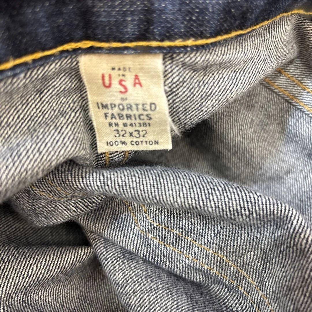 RRL w32 l32 紺　赤耳 ゴールデンサイズ