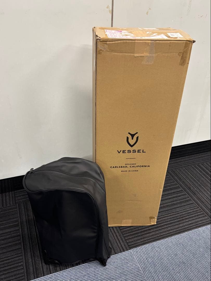 vessel ベゼルキャディバッグプレイヤー3.0ダブルストラップ ブラック