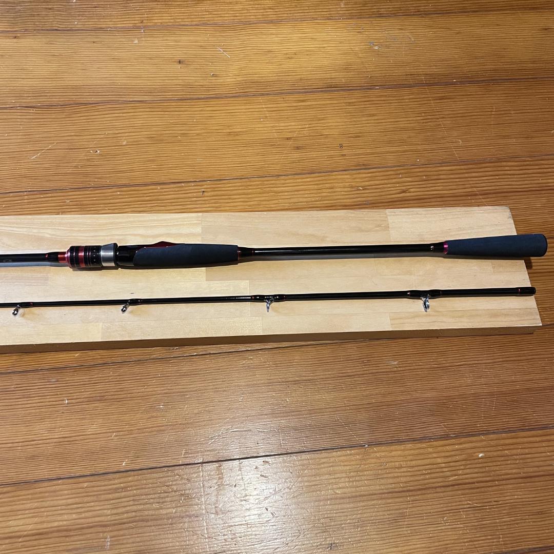 新品1.98m 船用 ボートエギングロッド ティップラン エギングロッド イカ